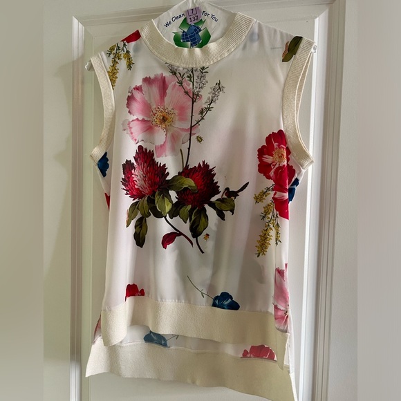 Ted Baker Tops - Ted Baker silk blend blouse
